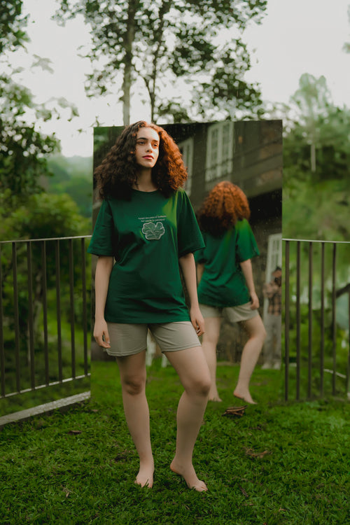 FROM EAST | Green & Gray Co-ord Set