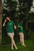 FROM EAST | Green & Gray Co-ord Set