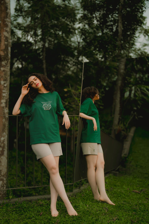 FROM EAST | Green & Gray Co-ord Set