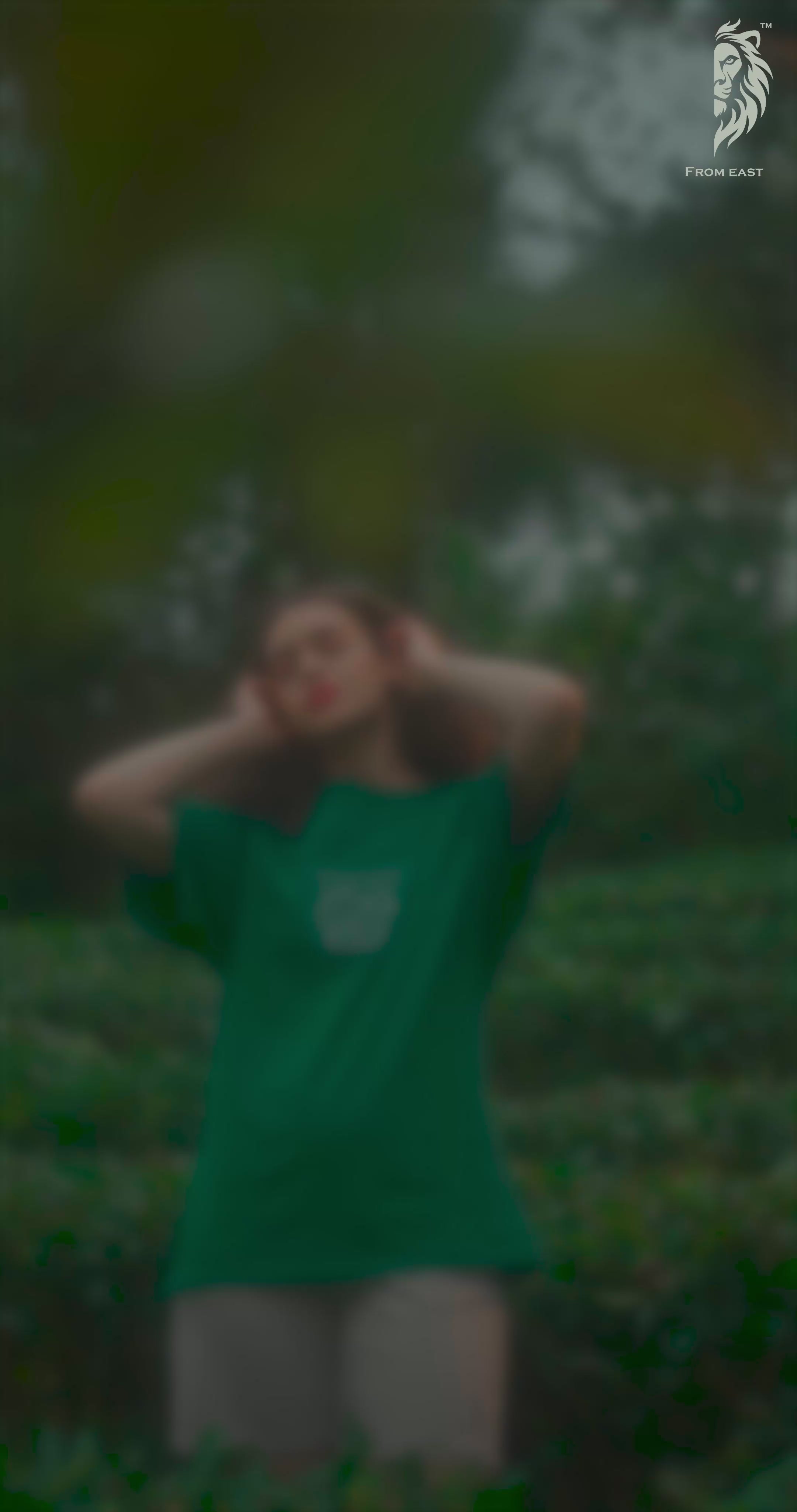 FROM EAST | Green & Gray Co-ord Set